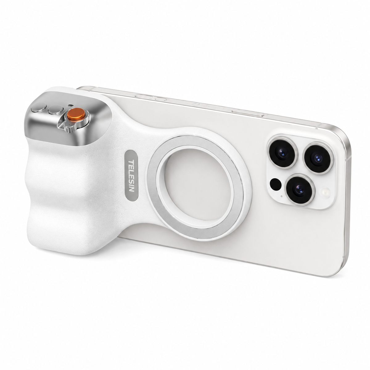 Magnetic Phone Camera Grip with Bluetooth Shutter
